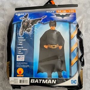 NEW Rubie's Boys Batman Costume Size M 8-10